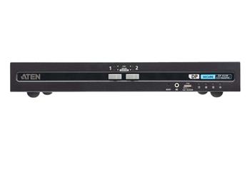 Aten CS1182DP4C-AT-G 2-Port USB DisplayPort Secure KVM Switch with CAC (PSD PP v4.0 Compliant)