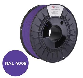 C-TECH tisková struna PREMIUM LINE ( filament ) , PETG, modrofialová, RAL4005, 1
