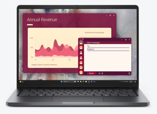 DELL Pro 14 PC14250 Core 5 235U/16GB/512GB SSD/14" IPS FHD+/IR Cam & Mic/W11P/3Y ProSpt/šedá