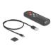 Delock HDMI Switch 3 x vstupní porty HDMI na 1 x výstupní port HDMI, 8K 60 Hz