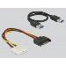 Delock Riser Card M.2 Key B+M > PCI Express x16 s 30 cm USB kabelem