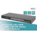 DIGITUS 24 GEporttový L2+ přepínač 4 SFP+ UPLINK 19"