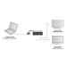 Digitus 4K DisplayPort na HDMI Rozbořovač 1x DP vstup, 2x HDMI výstup, až 4K*2K@30Hz