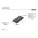 DIGITUS 4K HDMI HDCP převodník 1.4 na 2.2, 2.2 na 1.4, black