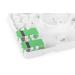DIGITUS DN-931096 FTTH nástěnná zásuvka, 2x LC(APC) DX adaptér, pro povrchovou montáž