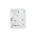 DIGITUS DN-931096 FTTH nástěnná zásuvka, 2x LC(APC) DX adaptér, pro povrchovou montáž
