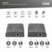 DIGITUS DS-55529 HDMI KVM IP Extender sada, Full HD, 60 Hz, 120m, černá