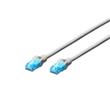 Digitus Patch Cable, UTP, CAT 5e, AWG 26/7, měď, šedý 5m
