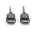 Digitus Připojovací kabel DisplayPort 1.2, DP M/M, 5,0 m, se západkou, Ultra HD 4K, bl