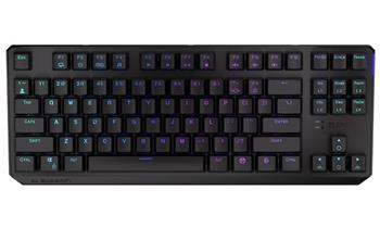 Endorfy herní klávesnice Thock TKL Wireless Red/USB/Red Sw./bezdrátová/mechanická/CZ/SKlayout/černá/ARGB