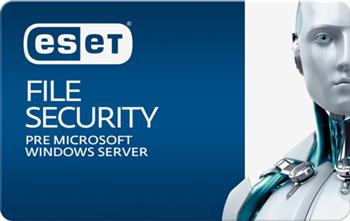 ESET File Security for Windows File Server 3 servre + 2 ročný update GOV