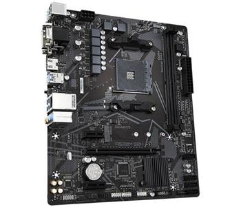 GIGABYTE MB Sc AM4 A520M S2H, AMD A520, 2xDDR4, 1xHDMI, 1xDVI, VGA, mATX