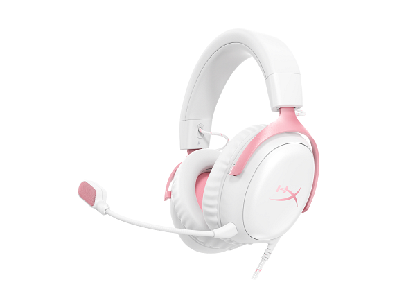 HP HyperX Cloud III WHT/PNK