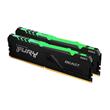 KINGSTON 16GB 3600MT/s DDR4 CL17 DIMM (Kit of 2) FURY Beast RGB