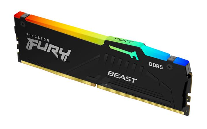 KINGSTON 32GB 6000MT/s DDR5 CL30 DIMM FURY Beast RGB XMP