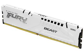 KINGSTON 32GB 6000MT/s DDR5 CL30 DIMM FURY Beast White XMP