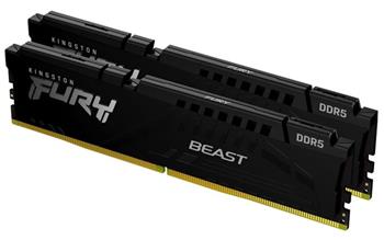 KINGSTON 32GB 6800MT/s DDR5 CL34 DIMM (Kit of 2) FURY Beast Black XMP