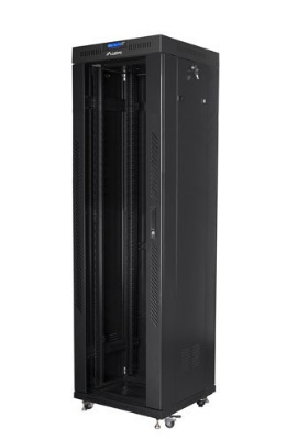 LANBERG 19" volně stojící skříň 42U/600x600 LCD v rozloženém stavu, černá - balík 1 ze 3