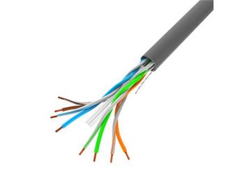 LANBERG LAN KABEL CAT.6 UTP 305M PEVNÝ CU ŠEDÝ CPR + FLUKE PASSED