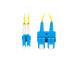 LANBERG optický patch cord SM SC/UPC-LC/UPC duplex 5m LSZH G657A1 průměr 3mm, barva žlutá