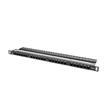 LANBERG PATCH PANEL 24 PORTŮ 0,5U 19" CAT.6 UTP ČERNÝ