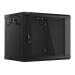 LANBERG RACK CABINET 19” WALL-MOUNT 9U/600X450 (FLAT PACK) V2 BLACK