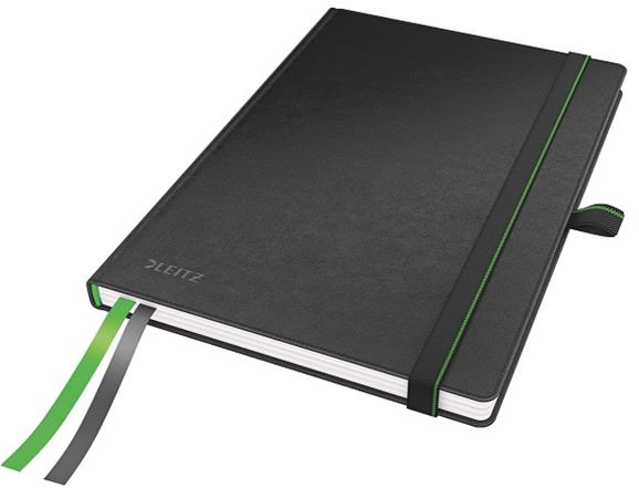 LEITZ Zápisník Complete, A5, linka, černá