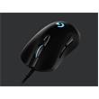 Logitech myš Gaming G403 Hero - 6 tlačítek/podsvícená/drátová/100 - 16 000 DPI/černá