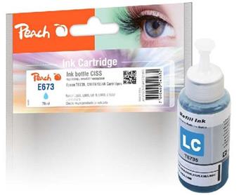 PEACH kompatibilní cartridge Epson CISS T6735 light cyan, 70ml