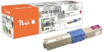 PEACH kompatibilní toner OKI 44469705, magenta, 2000 výnos