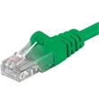 Premiumcord Patch kabel CAT6a S-FTP, RJ45-RJ45, AWG 26/7 2m zelený