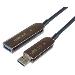 PremiumCord USB3.0 + 2.0 prodlužovací optický AOC kabel A/Male - A/Female 20m