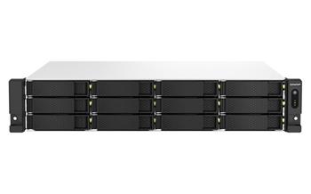 QNAP TS-1264U-RP-8G (4core 2,9GHz, 8GB RAM, 12x SATA, 2x 2,5GbE, 1x PCIe, 1x HDMI, 4x USB, 2x zdroj)
