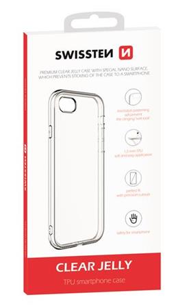 SWISSTEN POUZDRO CLEAR JELLY APPLE IPHONE XR TRANSPARENTNÍ