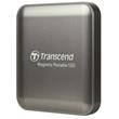Transcend ESD420C 1TB, USB 20Gbps Type C, Externí odolný SSD disk (3D NAND flash), 2000MB/R, 2000MB/W, Magsafe, šedý