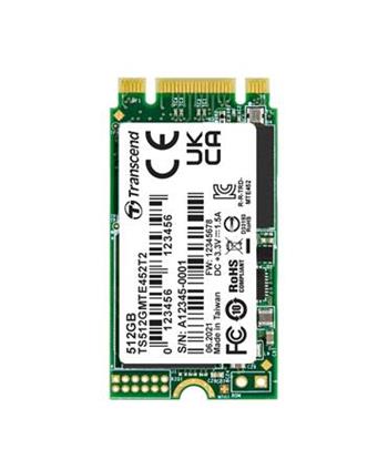 TRANSCEND MTE452T2 512GB 3K P/E SSD disk M.2, 2242 PCIe Gen3 x2 NVMe 1.3 (3D TLC