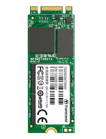 TRANSCEND MTS600 256GB SSD disk M.2 2260, SATA III