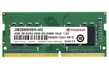 Transcend paměť 4GB SODIMM DDR4 2666 1Rx8 512Mx8 C